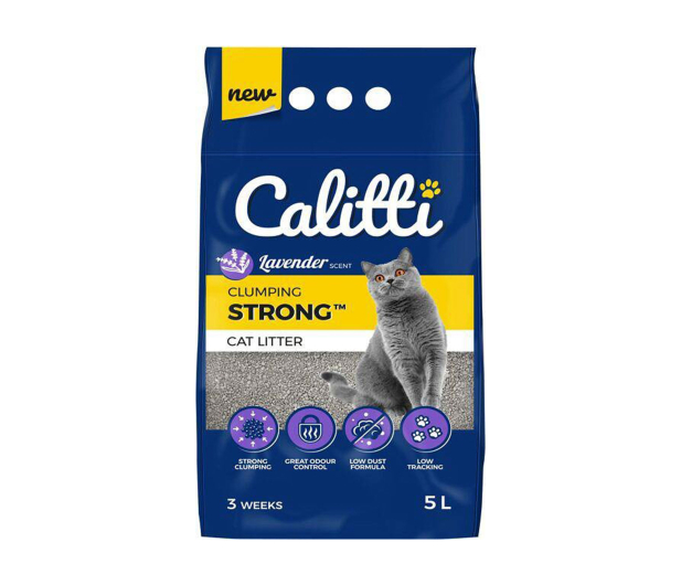 Calitti Strong Lavender żwirek beonitowy 5 l - 1600068 - zdjęcie
